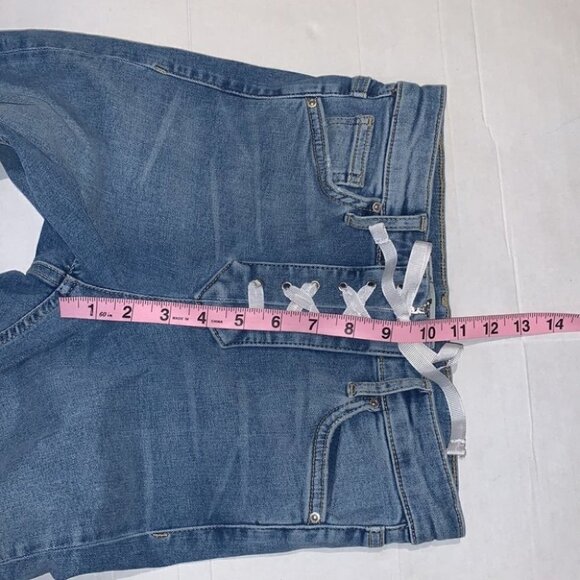 Topshop moto Jamie lace up high rise skinny jeans size 26 - Picture 11 of 14